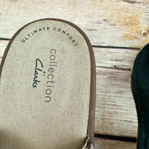 Clarks Collection Womens Declan Spring Leopard Print Sandals 11 - Picture 5 of 7